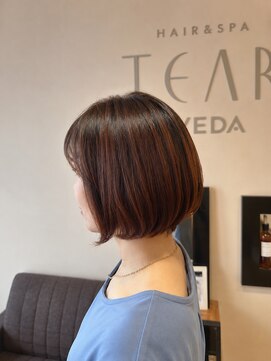 ノイ(neu) ハンドブローでまとまるショートボブ