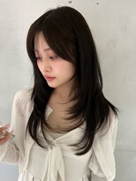 ナループロア ルームー(Nalu pu loa ROOMOO)&nbsp;横から見てもかわいい♪韓国ハッシュカット/レイヤーカット/KIRA