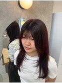 ワインレッドレイヤー