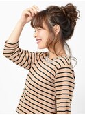 上品リラクシーなメッシーバンアレンジ【EARTH高円寺】