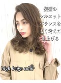 EIGHT 三軒茶屋　high beige イルミナカラー 3/29