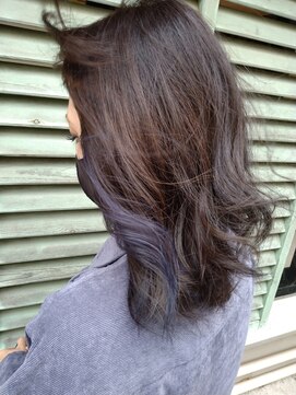 ケーズヘアー 北習志野店(K's Hair) 秋冬にも！ゆるかわインナーカラー。