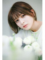 マロウ(mallow) 《花屋併設》ナチュラルボブショート@20代30代40代@カラー