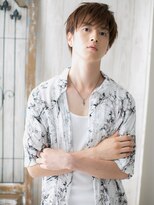 グルーミングサロン バーバー キャッスル 北浦和西口(Grooming salon Barber Castle)&nbsp;透けバング透明感ハイライトカラー束感ショートM