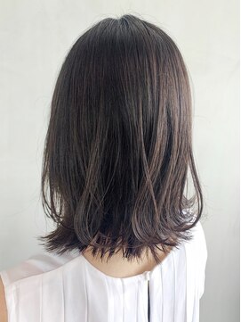 アイティーバイアルバム 下北沢店(IT by ALBUM) ワンカールレイヤー_ショコラベージュボブルフ_ba350581