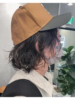 マージュ ギンザ(marju GINZA)&nbsp;メンズミディアム　ミディアムパーマ　緩めパーマ