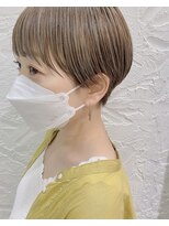 カモン(CAMON)&nbsp;[CAMON. ]#ペールベージュ#極細ハイライト#マッシュショート