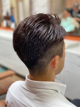 アポロカットステージ 相模大野店 アップバング/ツーブロックマッシュ<理容室>[メンズ/相模大野]