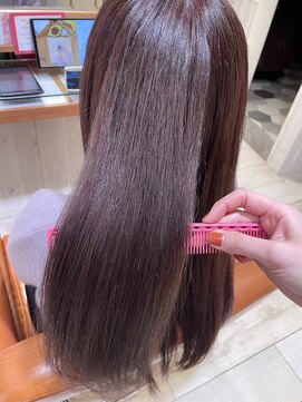 ネオリーブ クタ 町田店(Neolive kuta) 水素カラーで艶髪ラベンダーベージュ【町田/町田駅】