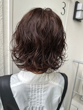 アルテペロ(arte pelo) 【arte pelo】クセ毛風ナチュラルパーマ/チョコレートブラウン