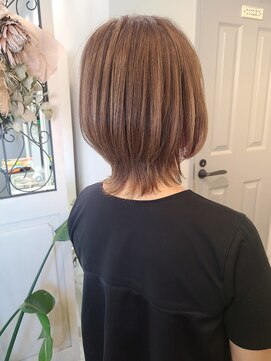 ヘア ケア ディエイチケー(HAIR CARE DHK) 大人可愛いレイヤーボブ