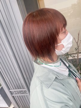 ヘアメイク アース 秋田仁井田店(HAIR & MAKE EARTH) 可愛い顔まわりレイヤーショート