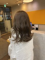 ブロッサム 東中野店 ことりベージュミルクティーベージュシースルーカラー大人可愛い