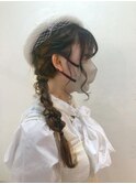 編み下ろしアレンジ