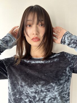 アイ 代々木公園(aye) 顔まわりレイヤー×ミディアム