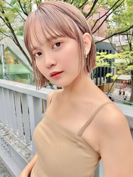 サンド 名古屋(sand) 韓国風/インナーカラー/縮毛矯正髪質改善/顔まわり/レイヤー