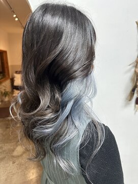 ヘアーデザインサロン スワッグ(Hair design salon SWAG) pail blue