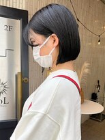 ヘアプレイスソル (HAIR PLACE SoL)&nbsp;ショートボブ/ストレート/耳掛け