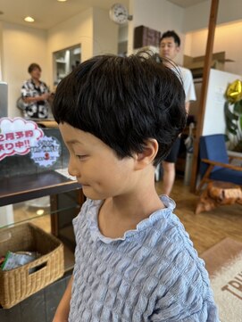 ヘアートランク(hair TRUNK) キッズレディースショート