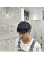 メルシー トータル ブランディング サロン(merci TOTAL BRANDING SALON)&nbsp;Vマッシュ×波巻きスパイラル #横浜#メンズ