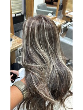 シアー(sheer) コントラストハイライト