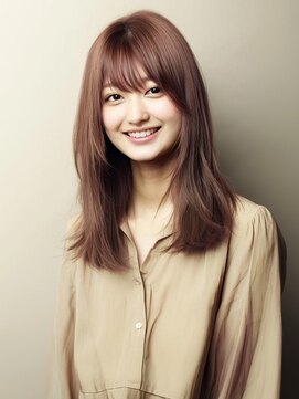 アルトリスト(Altruist Aging×HAIR&SPA) ★ダークアッシュ大人ガーリーボブ着物ミディアムレイヤーカット