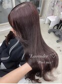 ラベンダーピンク＊秋カラー
