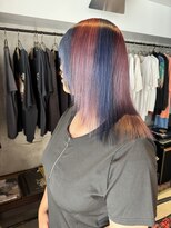 ニュード(niud) 青ぴんく