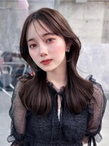 フィヴェント(Fivent)&nbsp;秋色/レイヤーカット/韓国ヘア/顔周りカット/顔周りレイヤー