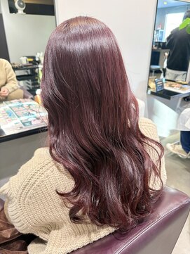 マノニコ(mano-nico) 【ブリーチ無し】チェリーレッド