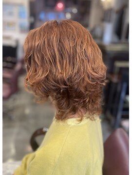 サーティエイト(38) ウルフレイヤー くびれレイヤー ふんわりパーマ/カット/髪質改善