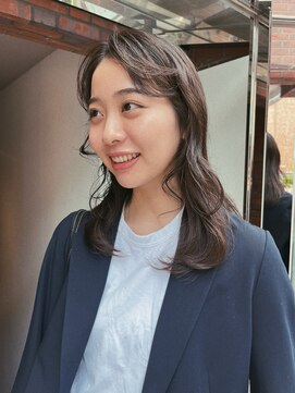 ドットプラス リム(Dot+LIM) (stylist高橋)柔らかミディヘア