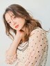 小顔似合わせレディースカット+ヘアカラー＋内部補修ミドルtr【￥17,600～】