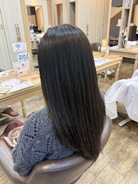 アルターリール(aL ter Rire) ホワイトグレージュ/デジタルパーマ/チェリーブラウン/杉田花乃