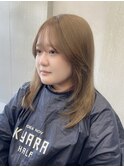 くすみベージュ/ブリーチ1回