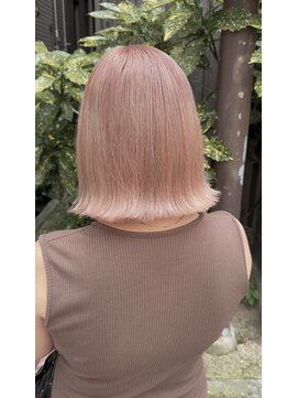 ヘアカロン 熊本本店(Hair CALON) ピンクブロンド