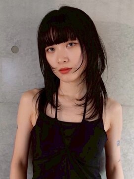 スクリーンギンザメゾン 銀座(SCREEN GINZA MAISON.) 黒髪カタログ/クラゲヘアー/オリーブグレー/銀座