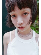 マウロア(MAULOA) 顔まわりレイヤーボブ　ワイドバング