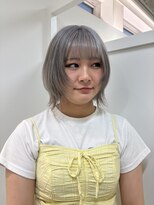 エレノア 立川北口(Eleanor)&nbsp;レイヤーボブ/シルバーカラー/髪質改善カラー