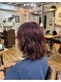 ワン エイティー ディグリース 恵比寿(180°One Eighty Degrees.)&nbsp;◎ダブルカラー◎ブリーチありのピンクカラー