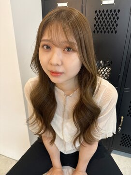 スティル ヘアアンドアイラッシュ(STILL hair&eyelash) 【伊勢】オリーブベージュ×レイヤーカット