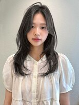 セブンルックス(7LOOKS)&nbsp;【髪質改善】シルバーアッシュ×セミロング/レイヤー