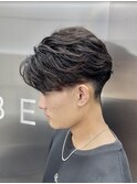 フェザーパーマ/ニュアンスパーマ／毛流れパーマ