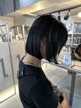 ノス 表参道(NOOS) 髪質改善インナーグレージュピンクベージュマチルダボブNOOS根本