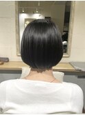 首まわりスッキリ　ボブ