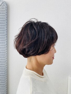 ルプス(Lupus) ノーブロー仕上げ/ヘアオイルでスタイリング