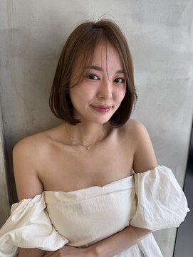 ロンドルーチェ 心斎橋(Lond luce) 大人ガーリー×似合わせカット【髪質改善/縮毛矯正】