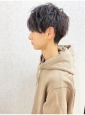 梅田/髪質改善/チャコールグレー