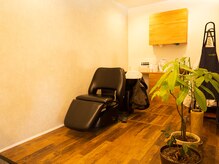 ラフ(Laugh)の雰囲気(半個室のシャンプー台 ゆったり落ち着ける空間です)