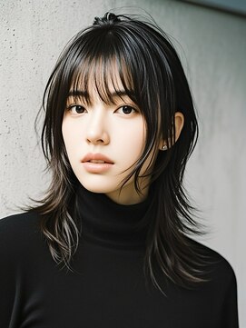 エイチ ウルフカット 大阪梅田(811) ミニボブショートウルフマッシュショートハッシュカット40代